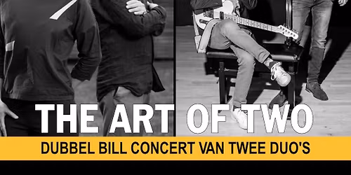 Art of Two: Tineke Postma & Marc van Roon + Ilja Reijngoud & Ed Verhoeff — muziek in Den Haag