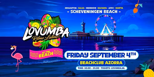 Lovumba ‘At The Beach’ | Scheveningen Beach — uitgaan in Den Haag