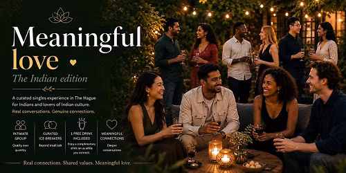 Meaningful Love – The Indian Edition — muziek in Den Haag