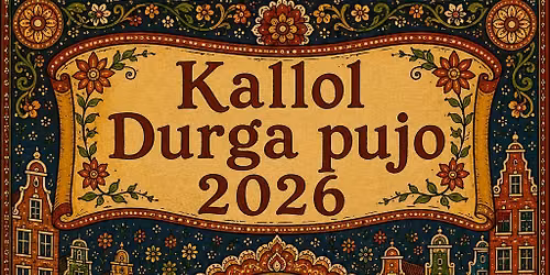 Kallol Durga Puja 2026 — uitgaan in Den Haag