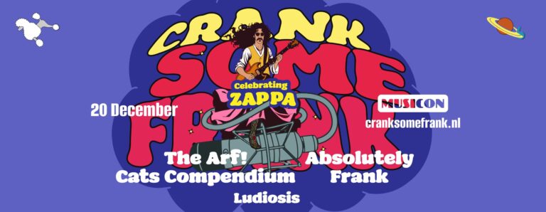 Crank Some Frank – Frank Zappa tributefestival — muziek in Den Haag