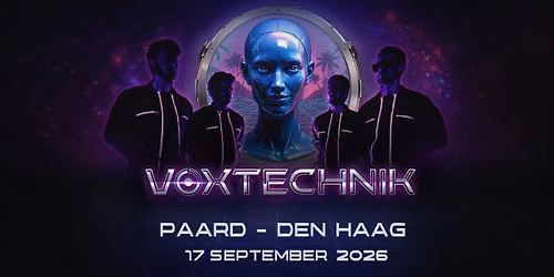 80s synth-pop LIVE by VoxTechnik – The Future Of The Past — muziek in Den Haag