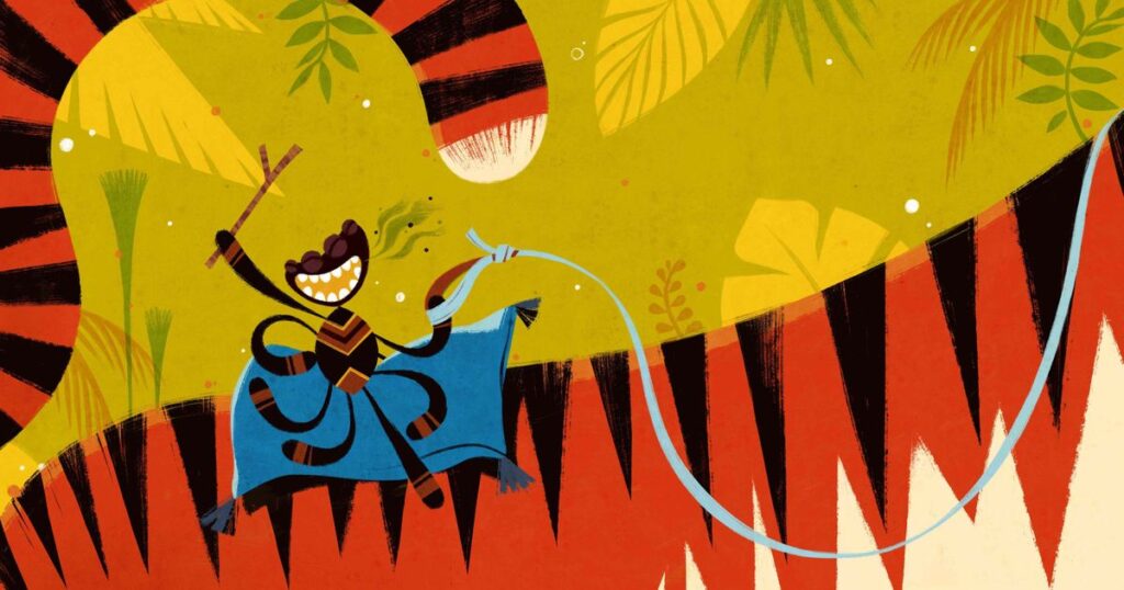 Anansi de Spin Viert Feest (3+) – Klein Amsterdam Producties in Den Haag